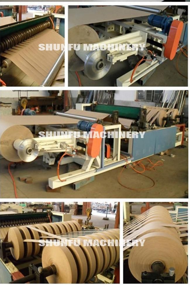 Automatic Slitting Machine Kraft Paper Rolls Rewinding Cutting Machine