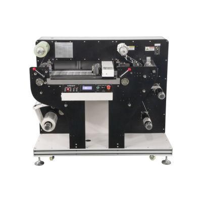 High Speed Digital Rotary Blank Label Die Cutting Machine with Slitter and Lamination