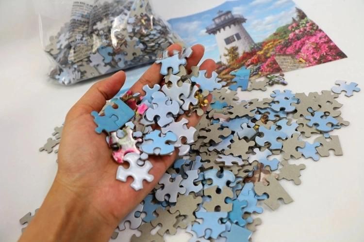 1000 Pieces Jigsaw Puzzle Die Cutting Machine Jigsaw Puzzle Making Machine
