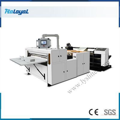 Hamburger Paper Food Packaging Paper Cutting Machine with High Speed and Stacking
