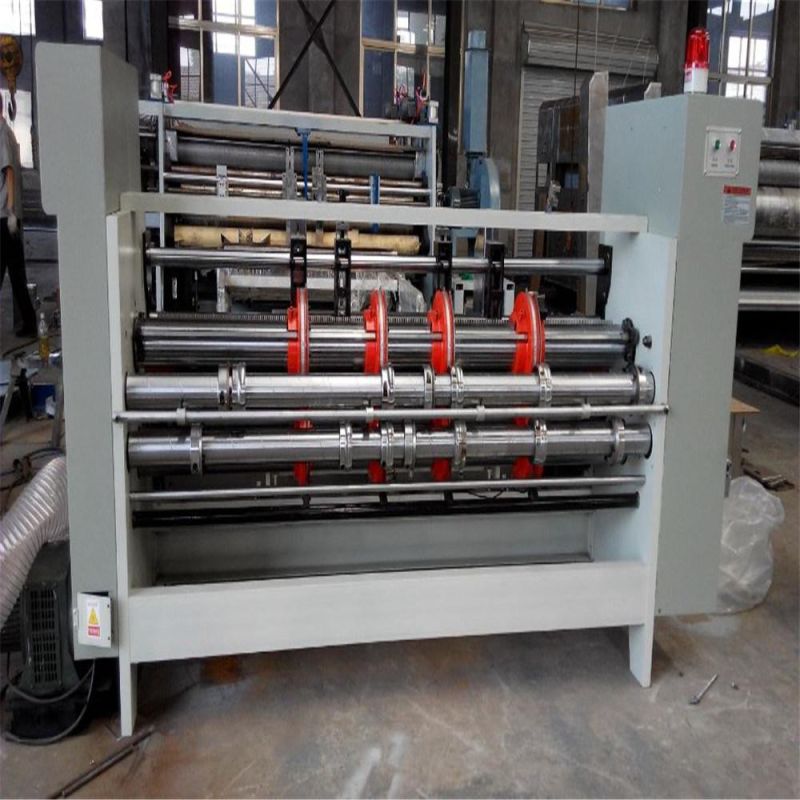 Semiautomatic Slotting Packaging Machine for Making Carton