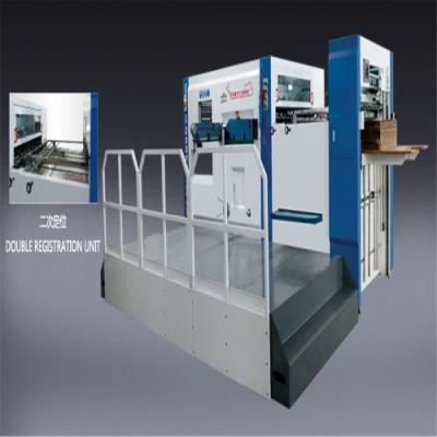 Flat Bed Automatic Paperboard Creasing and Die Cutting Machine