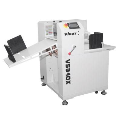 Vs340X Double Heads Automatic High Speed Label Cutting Sticker Machine