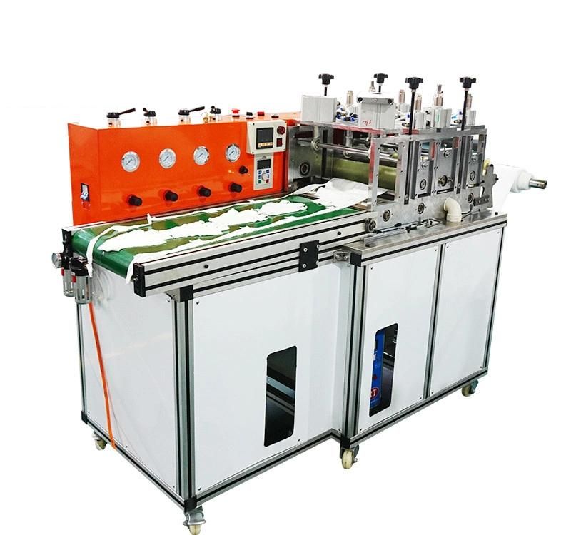 Wl-B300 Ultrasonic Cotton Non Woven Gloves Cutting Forming Making Machine