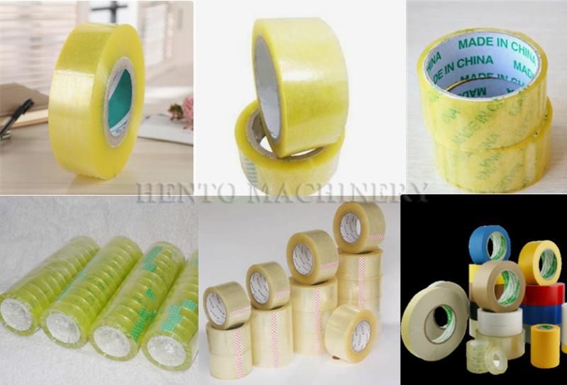 High Productivity Electrical Tape Making Machine / PVC Tape Making Plant / Sellotape Production Line
