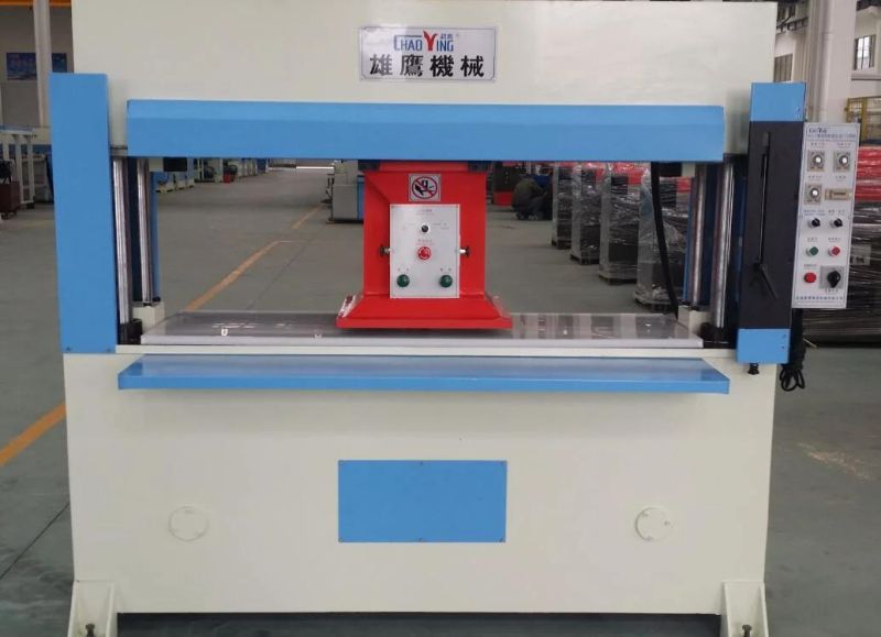 50t Precision Four Column Hydraulic Traveling Head Cutting Machine