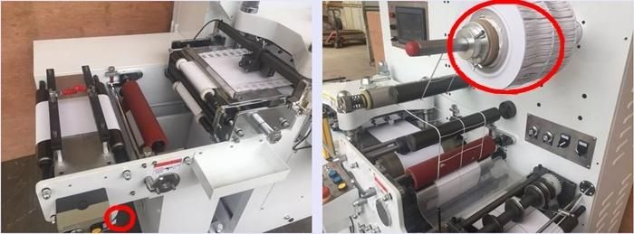 Automatic Heat Sensitive Label Platen 320 Die Cutting Machine Shaper