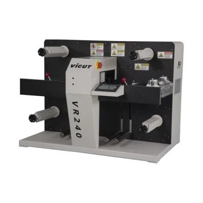 Vr240 Roll Label Die Cutting Machine Rotary Label Digital Sticker Cutting Machine for Sale