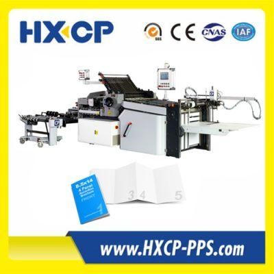 Paper Folding Machine with Flat Pile Feeder for Hardcover Book Block Paper Folder for Manual